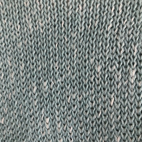 Eileen Fisher Pullover Crewneck Sweater Linen Cotton Blend Blue Heather Medium - Picture 11 of 13